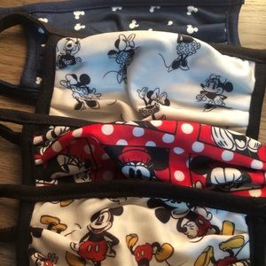 Mickey & Minnie face masks!